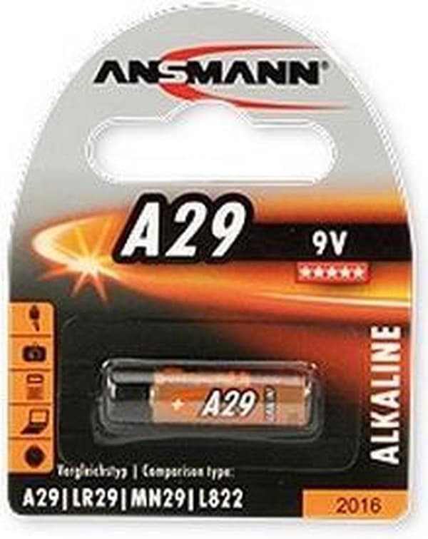 Ansmann 9V A29 Batteri - 1 stk