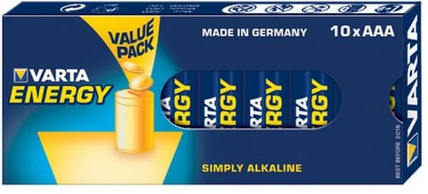 Varta Energy 4103 - Batteri 10 x AAA alkalisk (4103 229 410)