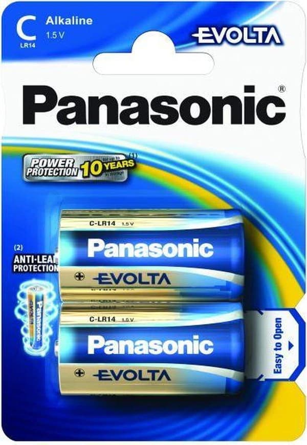 Panasonic Evolta C Engångsbatteri Alkaline 1,5 V