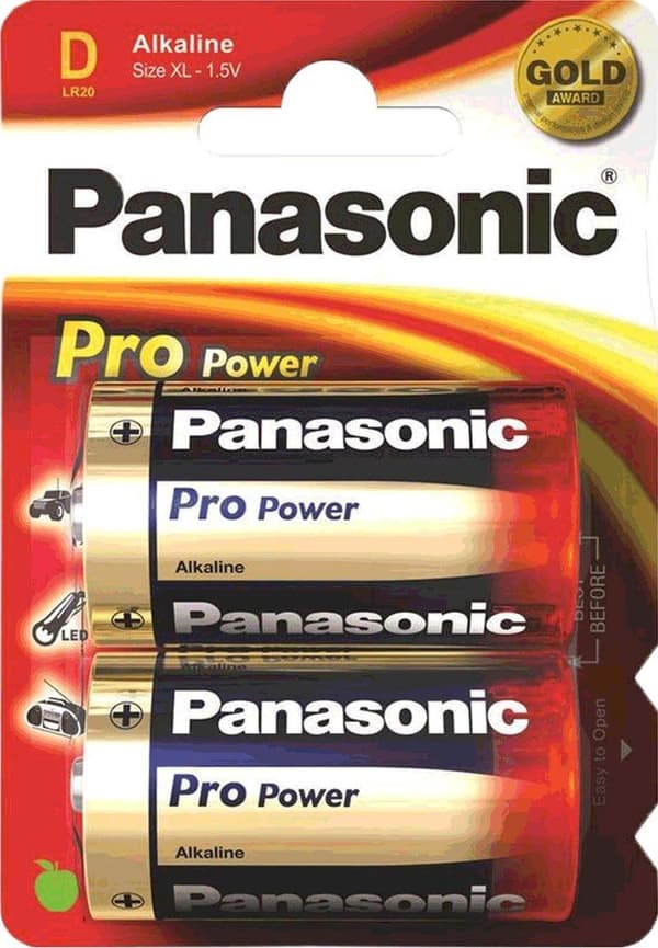 Panasonic D Xtreme Power LR20PPG/2BP Batterier - 2 st