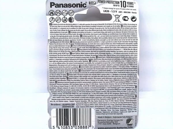 Panasonic D Xtreme Power LR20PPG/2BP Batterier - 2 st
