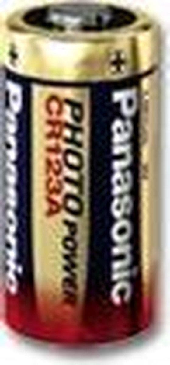 Panasonic Photo Power CR123A 3V batterier - 2 st