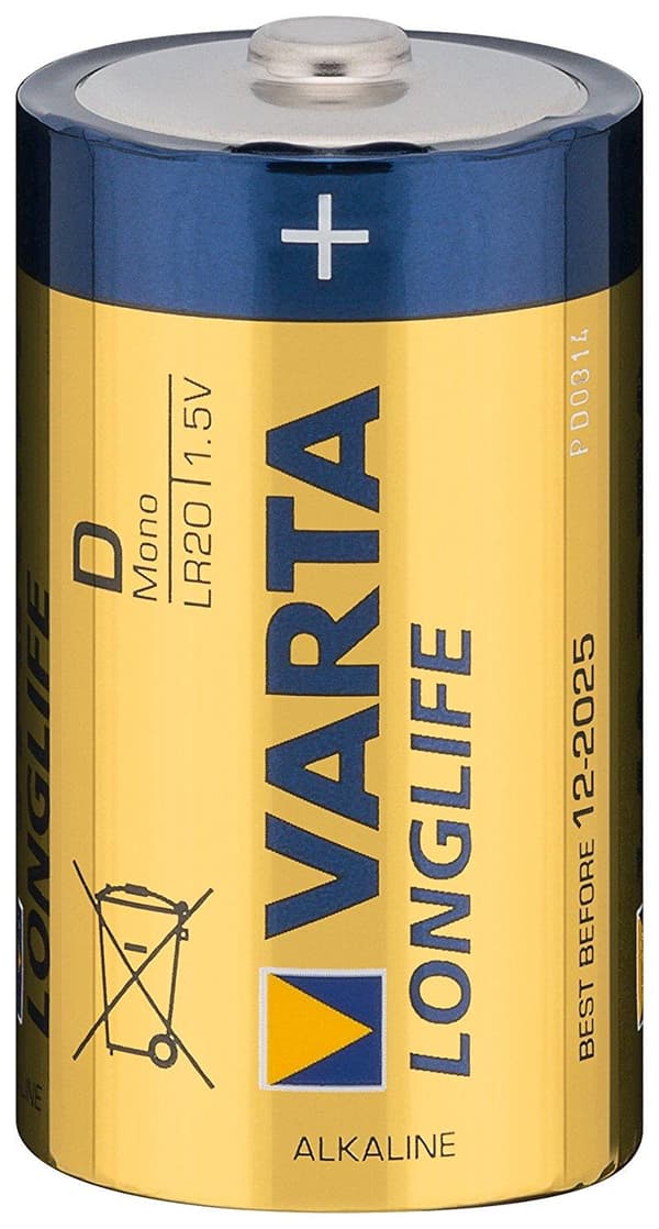 VARTA MONO LONGLIFE EKSTRA 1,5V 4120/1STC ALKALINE 1 STK (04120101111)