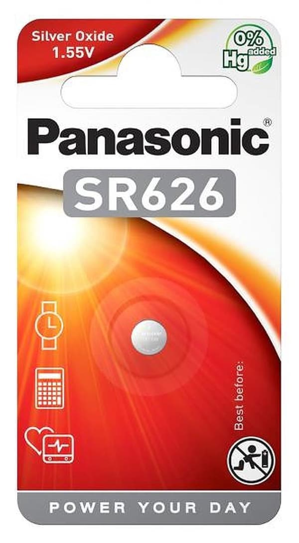 Panasonic Knapcellebatteri SR626 - 1 stk.