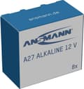 Miniatyrbillede 4 af 5: Ansmann A27 Specialbatteri 27A Alkaline 12 V 8 stk.