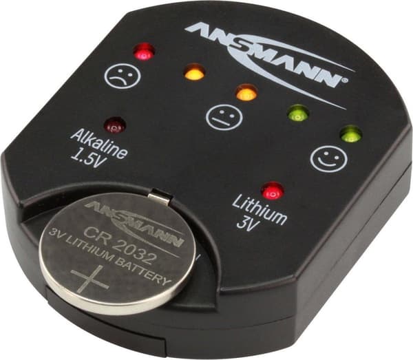 Ansmann 1900-0035 Sort power / batteri tester