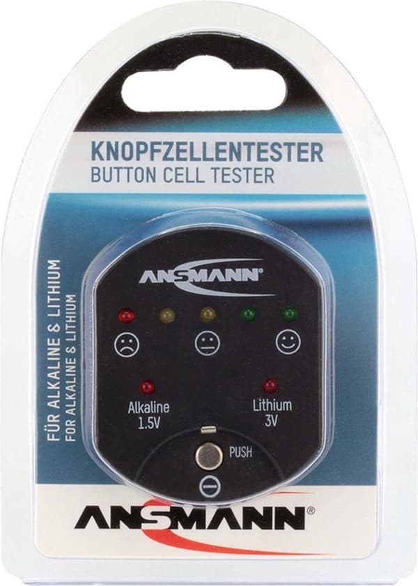 Ansmann 1900-0035 Sort power / batteri tester