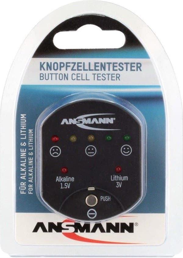 Ansmann 1900-0035 Sort power / batteri tester