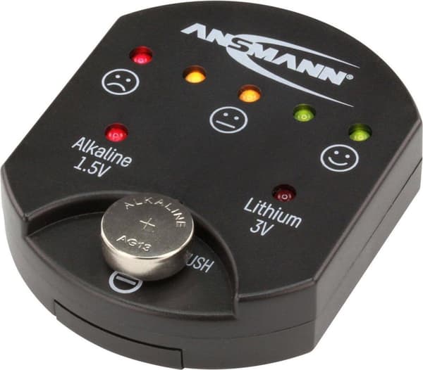 Ansmann 1900-0035 Sort power / batteri tester