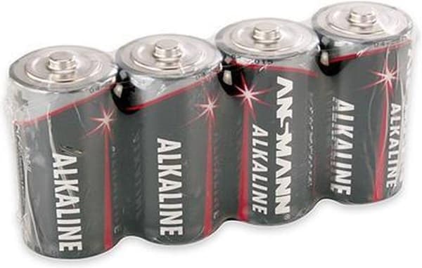 Ansmann - 4er Blister Baby C - batteri Rød