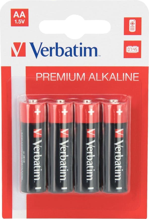 Verbatim AA alkaliske batterier