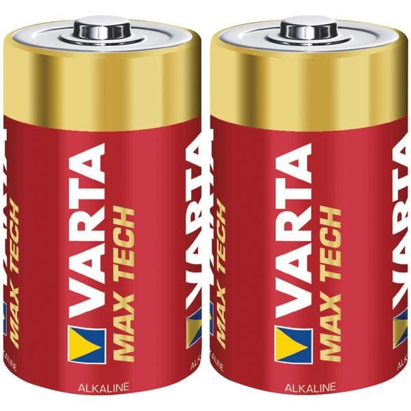 Varta Longlife Max Power - batteri 2 x C - alkalisk