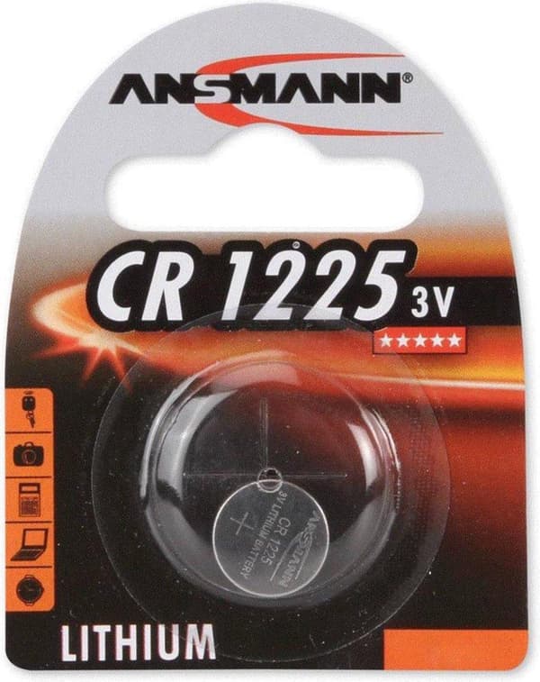 Ansmann - Ansmann Button Cell Lithium Cr1225 - 30 dages penge tilbage