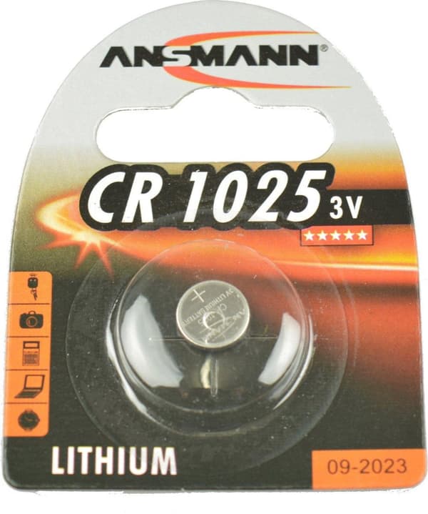 Ansmann - Ansmann Button Cell Lithium Cr1025 - 30 dages penge tilbage