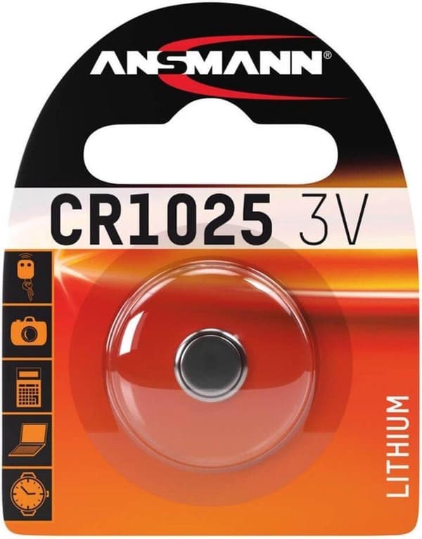 Ansmann - Ansmann Button Cell Lithium Cr1025 - 30 dagar pengarna tillbaka