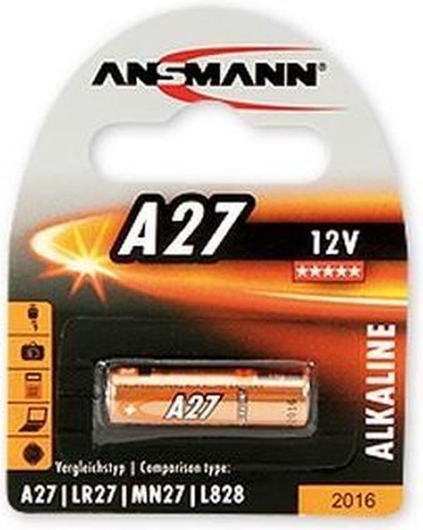 Ansmann A 27 engangsbatteri Alkaline