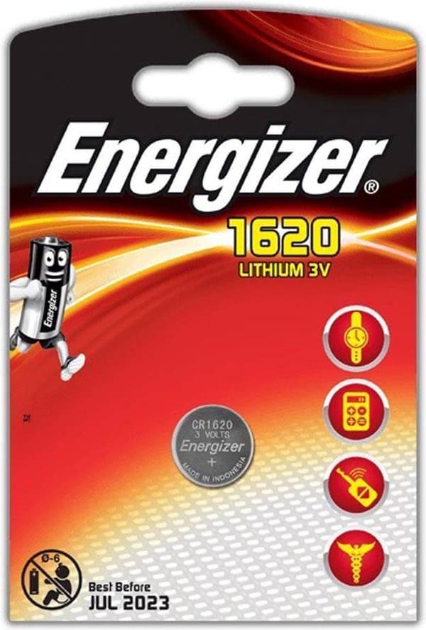 Energizer CR1620 3V knapcelle