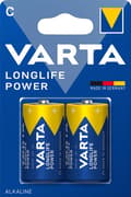 Miniatyrbillede 2 af 6: Varta Longlife Power C Batterier - LR14 - 2 stk