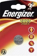 Miniatyrbillede 5 af 5: Energizer Lithium CR2025 3V - blister 1