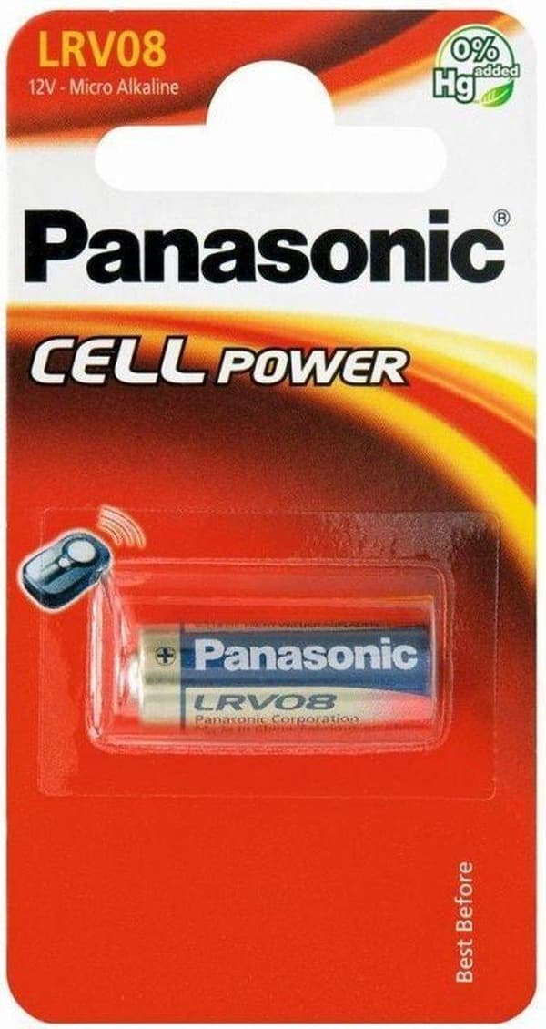 Batteri Panasonic "Lithium Power" - type LRV08/MN21-23GA