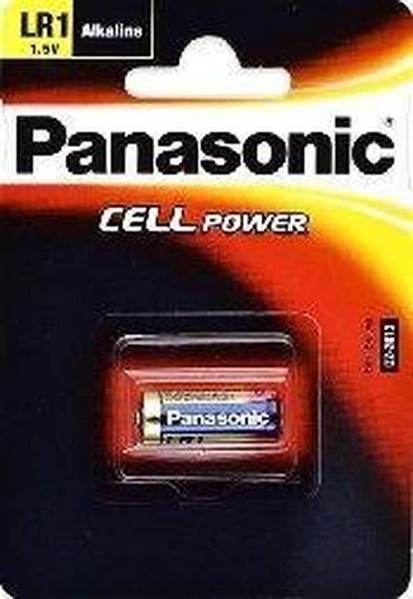 PANASONIC | Panasonic Alkaline Batteri Lr1 1,5v Blister 1 Pakke