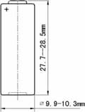 Miniatyrbillede 3 af 3: Ansmann LR23 Specialbatteri 23A Alkaline 12 V 2 stk.