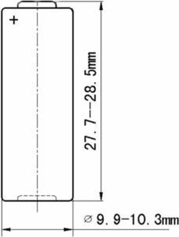 Ansmann LR23 Specialbatteri 23A Alkaline 12 V 2 stk.
