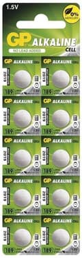 Miniatyrbillede 5 af 6: GP Batteries LR54 - Alkalisk knapcellebatteri - 1,5 V - 1 stk.