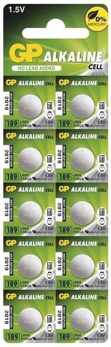 GP Batteries LR54 - Alkalisk knapcellebatteri - 1,5 V - 1 stk.