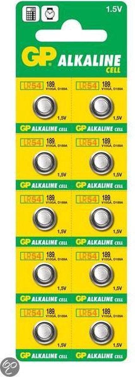 GP Batteries LR54 - Alkalisk knapcellebatteri - 1,5 V - 1 stk.
