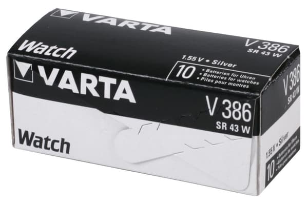 Varta V 386 - Batteri SR43 - Sølvoxid - 105 mAh