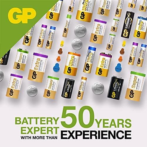 GP A76F-2C10 alkalisk batteri AG13/LR44 (1,5V, pakke med 10) Blister