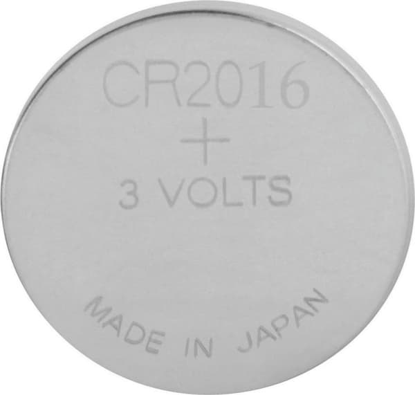GP Lithium CR2016 knapcellebatterier - pakke med 5