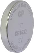 Miniatyrbillede 6 af 6: Gp-knapcellebatteri Cr1632 Lithium 3v Sølv