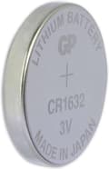 Miniatyrbillede 2 af 6: Gp-knapcellebatteri Cr1632 Lithium 3v Sølv