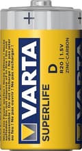 Miniatyrbillede 4 af 6: Varta R20 D husholdningsbatteri zink-kulstof