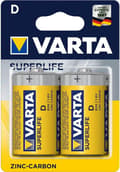 Miniatyrbillede 1 af 6: Varta R20 D husholdningsbatteri zink-kulstof
