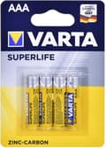 Miniatyrbillede 4 af 5: Varta Superlife AAA Engangsbatteri Alkaline