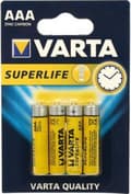 Miniatyrbillede 5 af 5: Varta Superlife AAA Engangsbatteri Alkaline