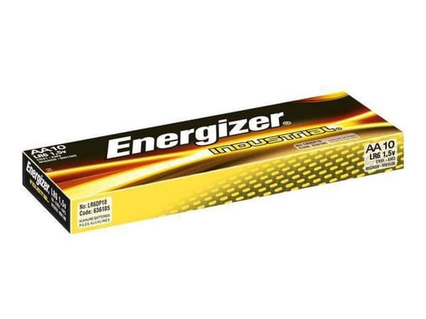 ENERGIZER BATTERI INDUSTRIAL PRO AA LR6 1,5V 10 STK.