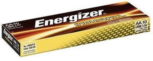 ENERGIZER BATTERI INDUSTRIAL PRO AA LR6 1,5V 10 STK.