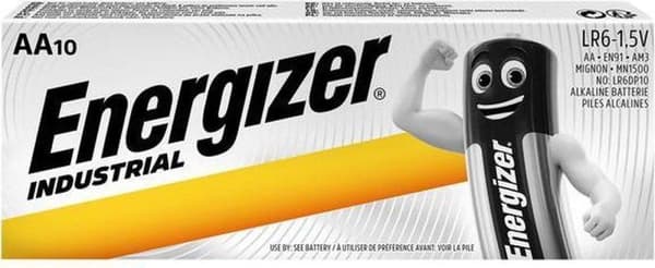 ENERGIZER BATTERI INDUSTRIAL PRO AA LR6 1,5V 10 STK.