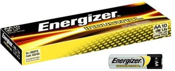 ENERGIZER BATTERI INDUSTRIAL PRO AA LR6 1,5V 10 STK.