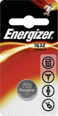 Miniatyrbillede 6 af 9: ENERGIZER BATTERI SPECIALISERET LITHIUM CR1632 3V 1 STK.