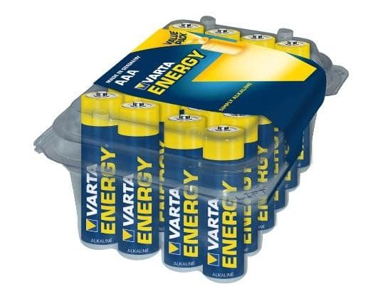 Varta Alkaline Batteri AAA / Lr03 - Batteri - 24 stk