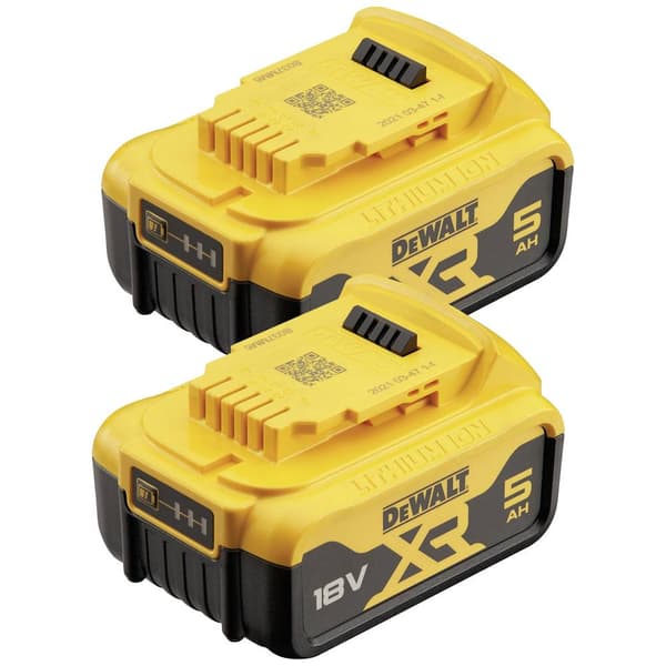 DEWALT DCB184P2-XJ Verktygsbatteri 18 V 5 Ah Li-Ion