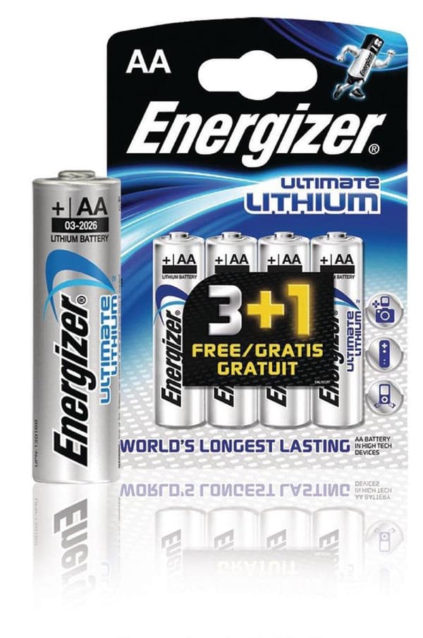 Energizer ENLITHIUMAA4SO husholdningsbatteri
