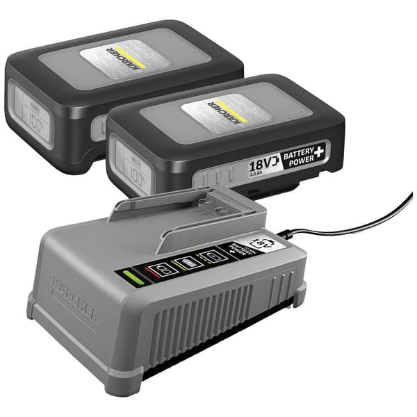 Kärcher Professional Starter Kit Battery Power+ 18/30 2.445-072.0 Verktygsbatteri och laddare 18 V 3 Ah Li-Ion