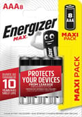 Miniatyrbillede 2 af 4: ENERGIZER BATTERIER MAX AAA LR03 /8 ECO
