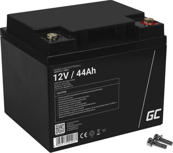 Green Cell AGM23 UPS batteri Forseglet blysyre (VRLA) 12 V 44 Ah